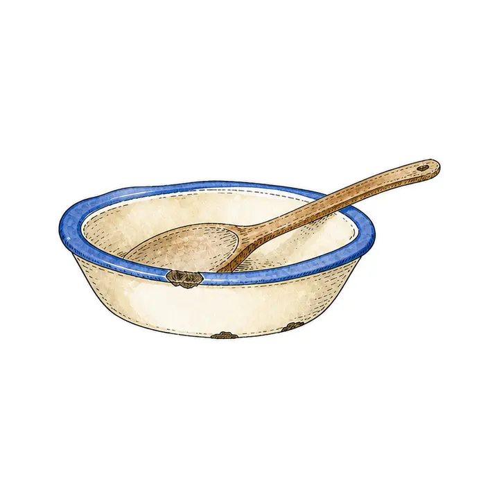 Håndtegnet illustration til et Hjemmet-spørgsmål