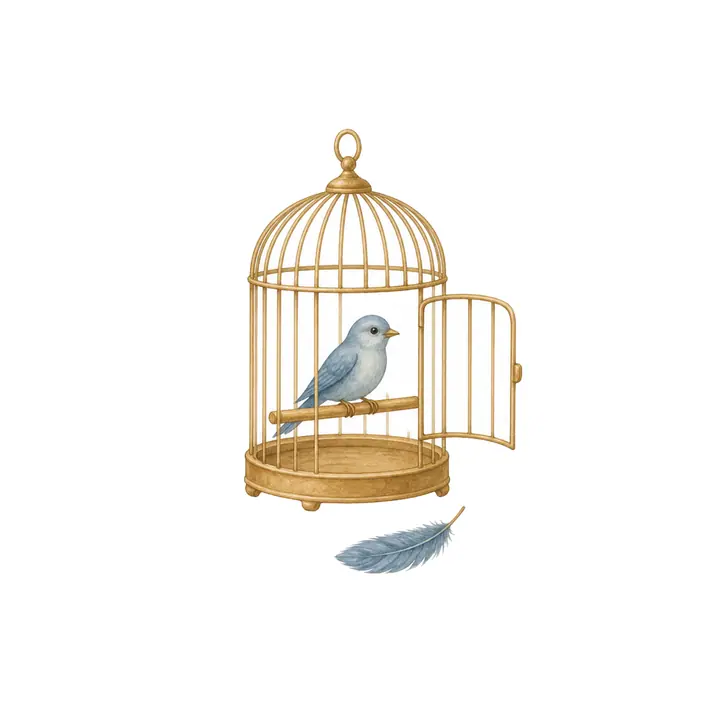 Håndtegnet illustration til et Vane-spørgsmål