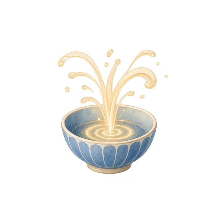 喜びの質問の手描きイラスト