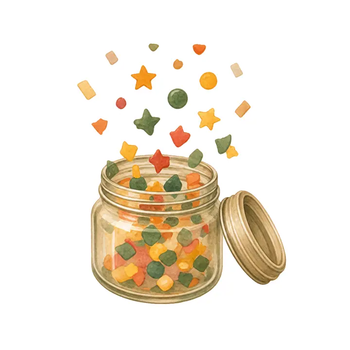Handritad illustration till en fråga i Minnen