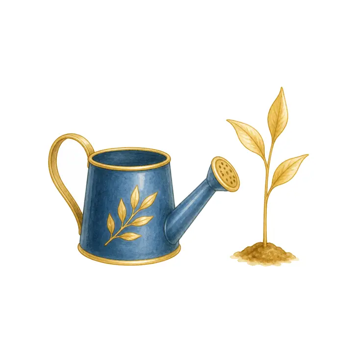 活力問題的手繪插圖