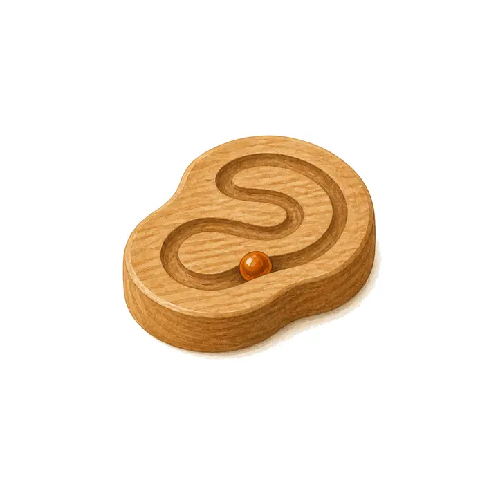 습관 질문의 손그림 일러스트